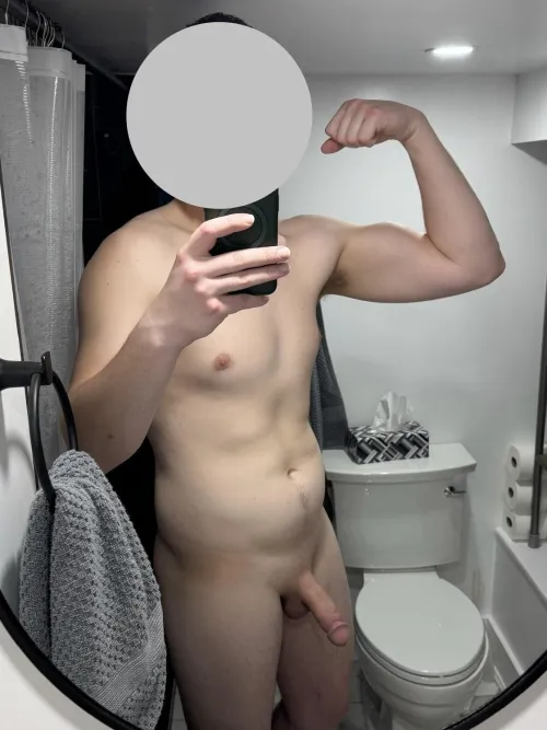 24M- semi-hard out of shower
