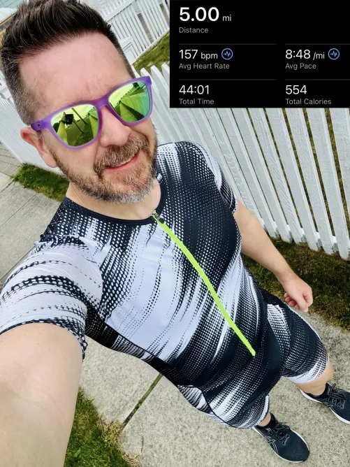 5 miles and near perfect weather