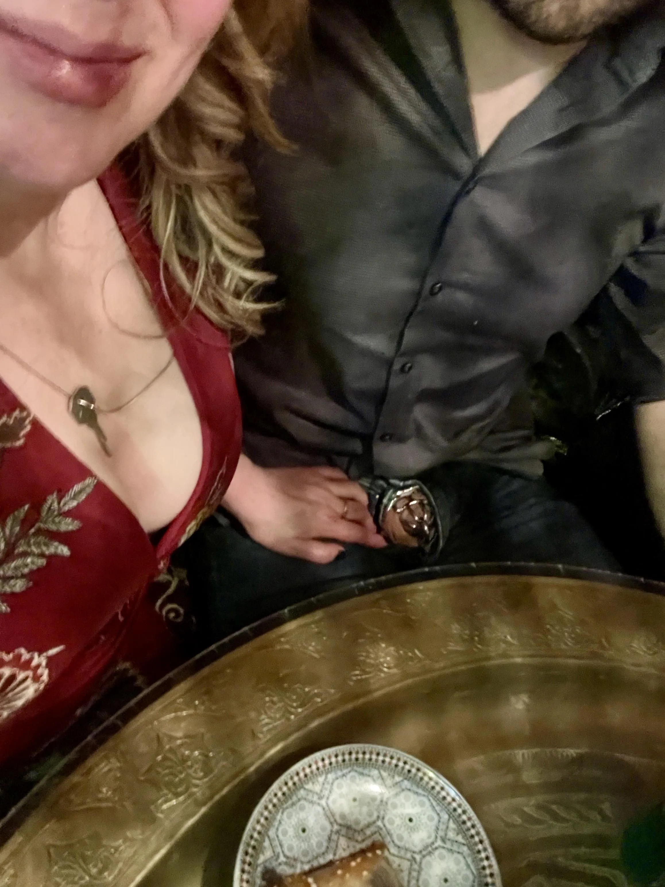 Always locked. Even on date night 😈