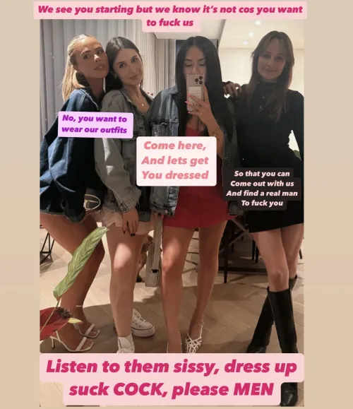 Another one - send me pics you want sissy caps made to