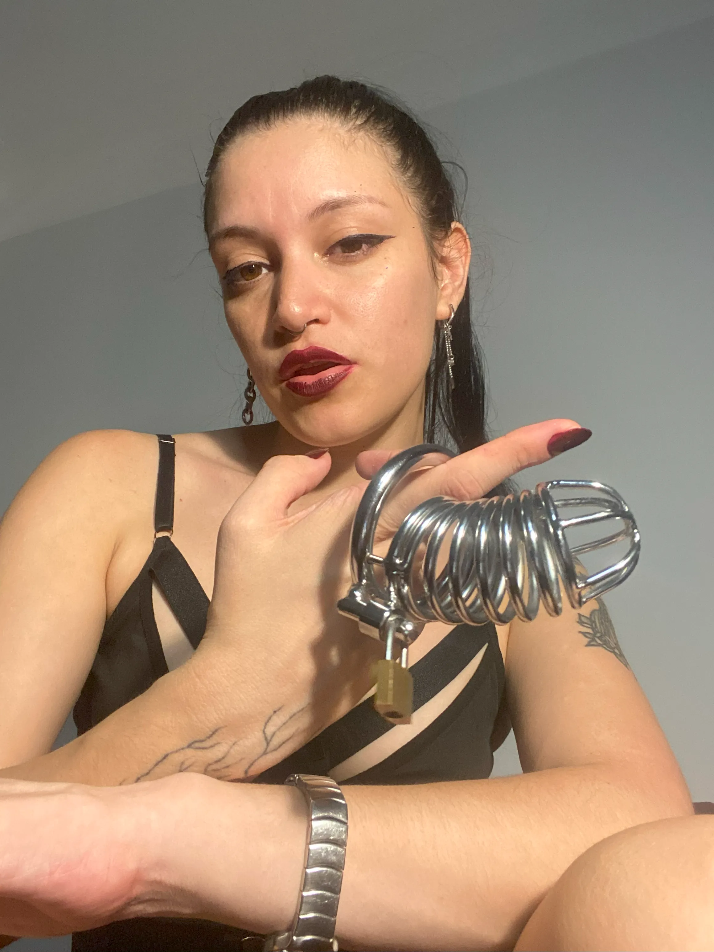 Domination starts in the mind, but I keep the key somewhere far more tempting…