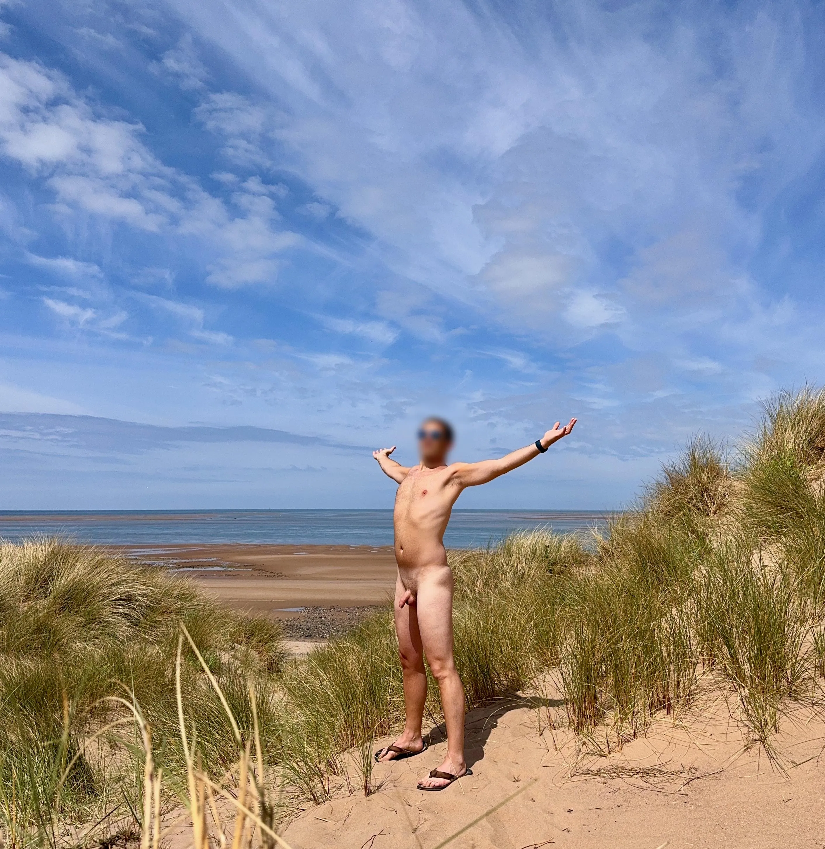 First time ever at a nude beach