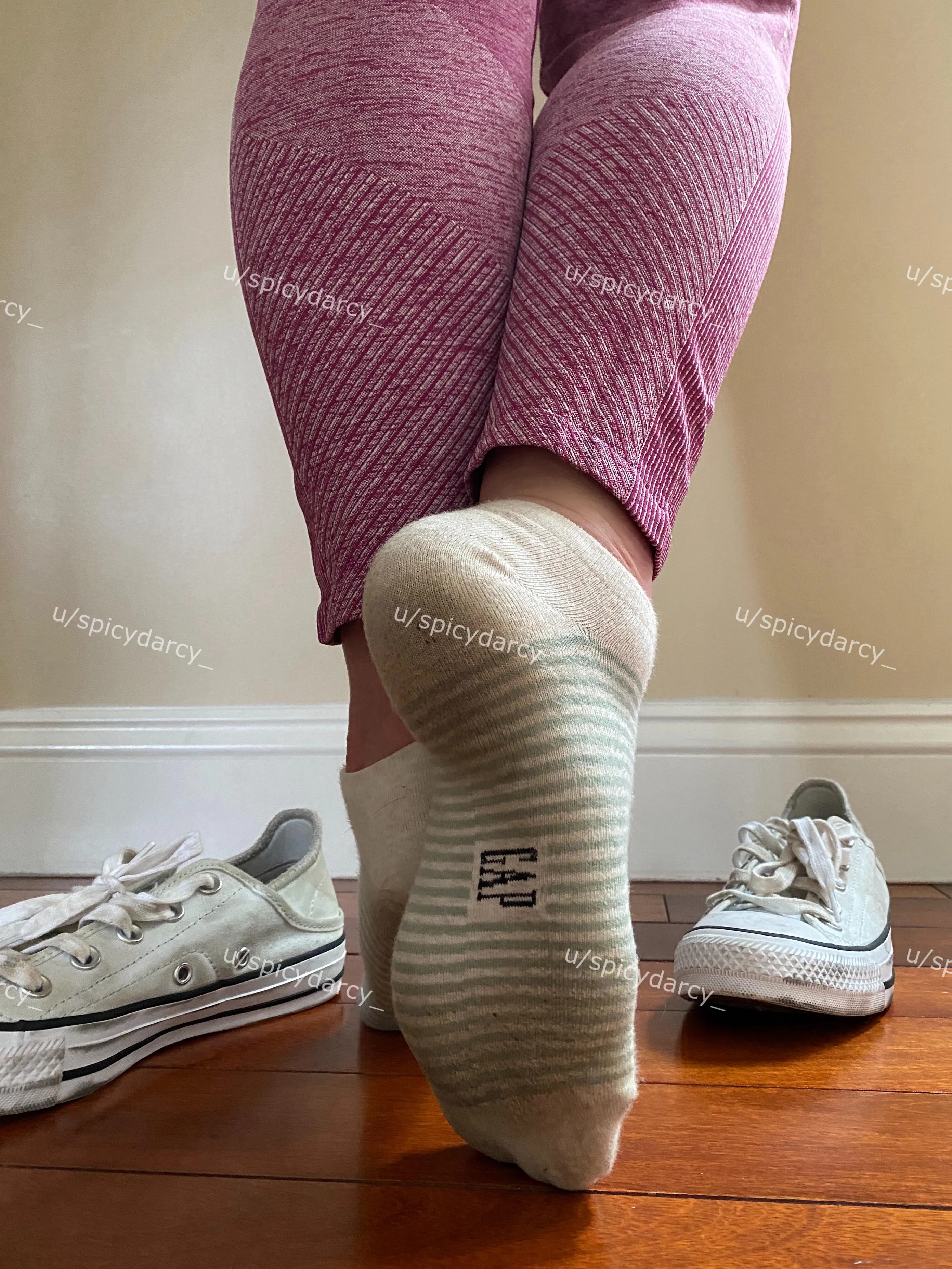 Fresh out of my chucks and super sweaty.. is it ok?