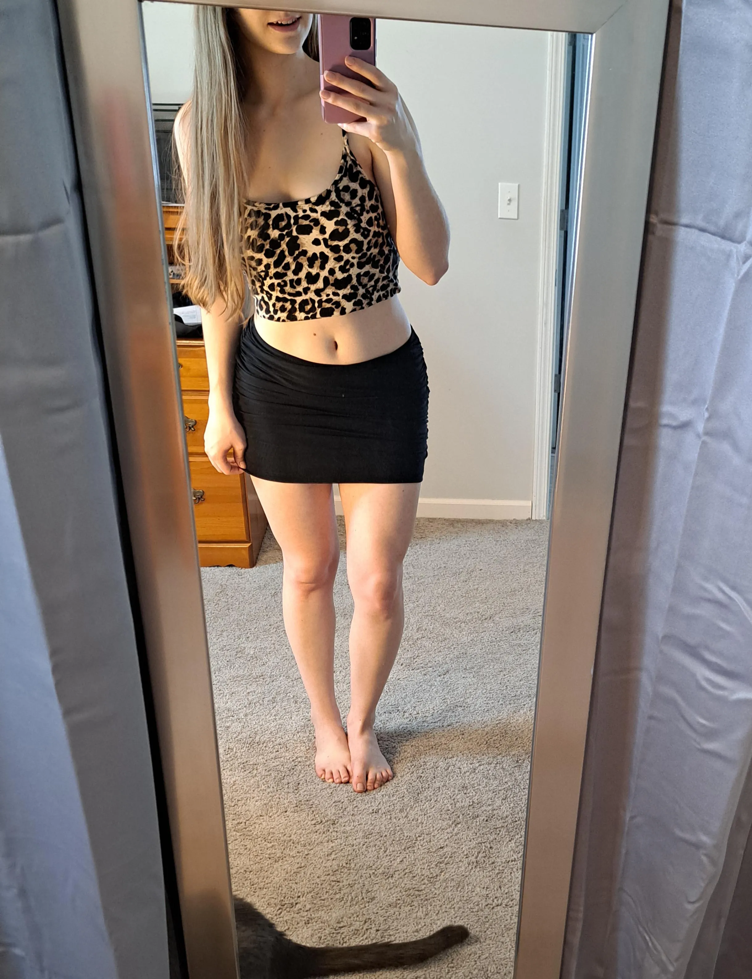 Hi y'all! Full fit brought to you by Shein! Fits perfectly :)