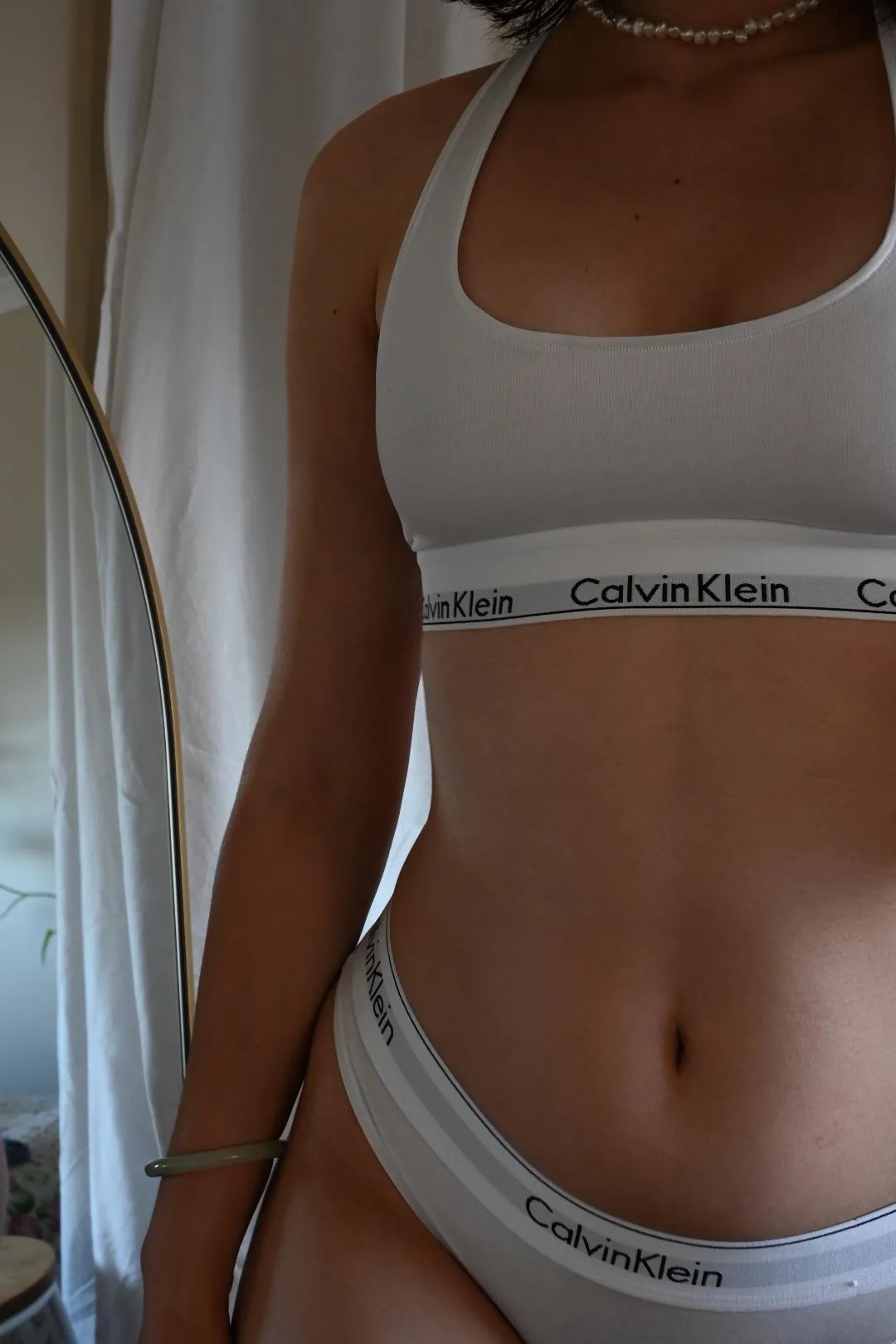 In my Calvin Klein set :)