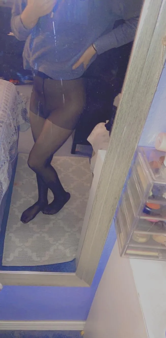 Love getting wild in nylons