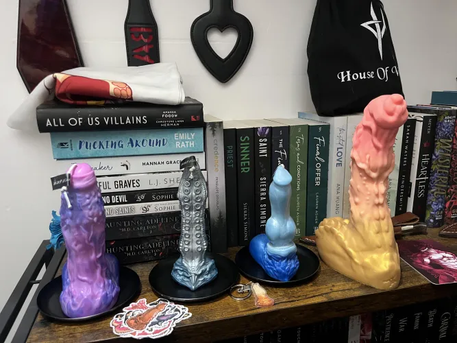 My new goodies from Nothosaur! I’ll post some clips from the unboxing once I figure out how