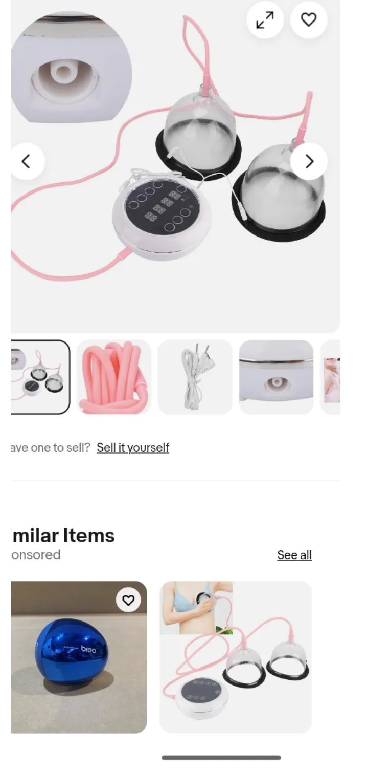 Portable Electric Breast Suction Pump