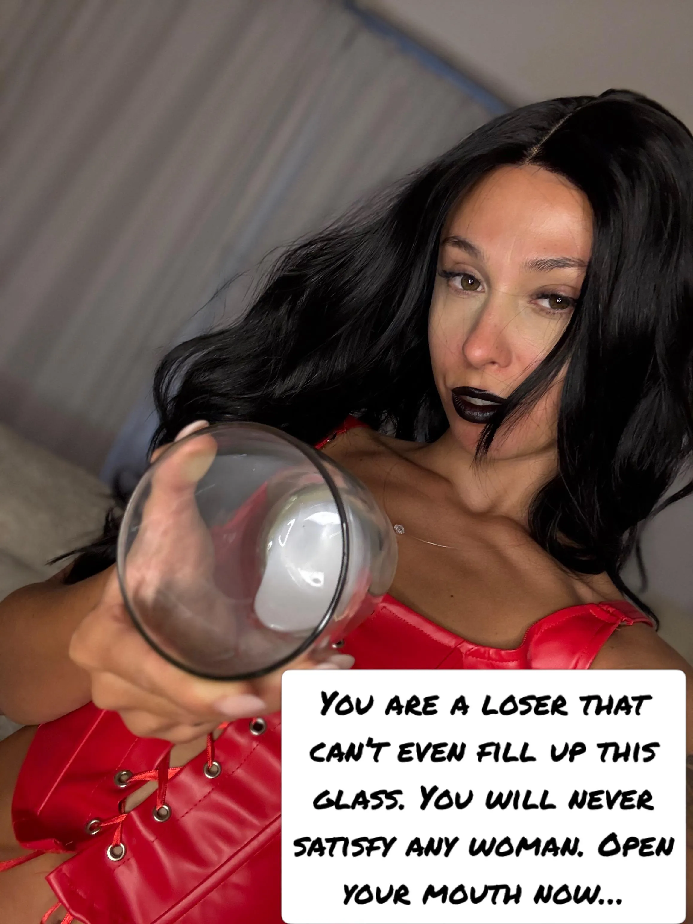 Quick question? Would you take this cum shot without a chaser?