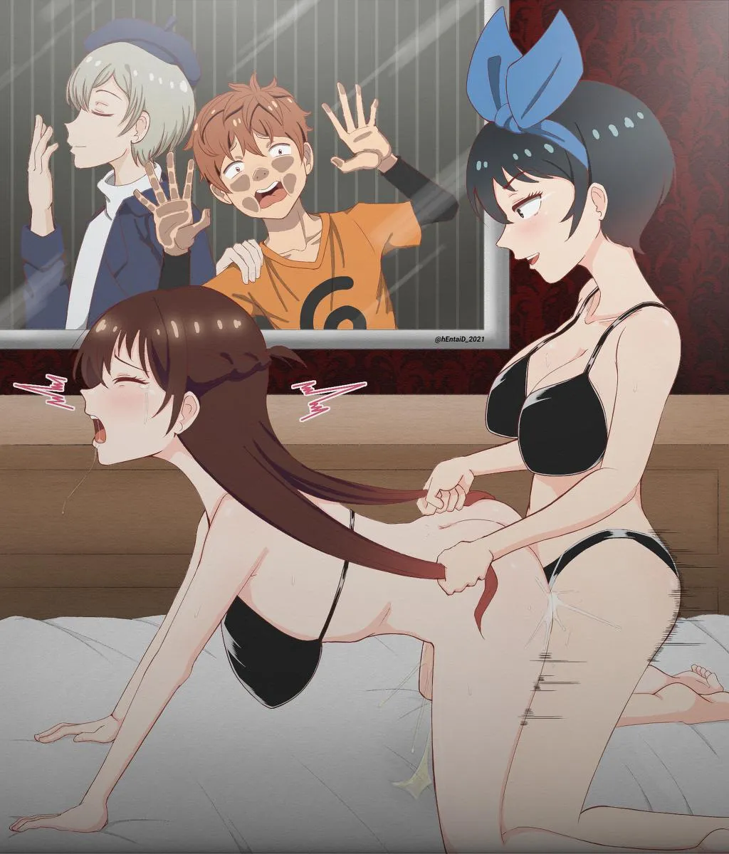 Ruka teaches Chizuru a hard lesson (hentaid)