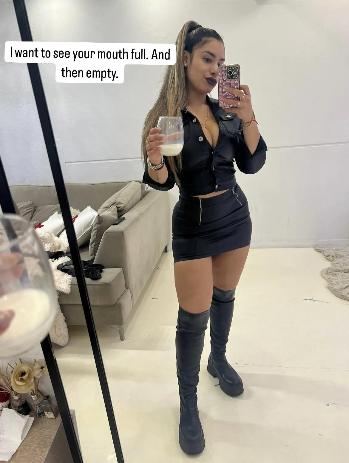 Taste it slowly, like it’s your favorite dessert