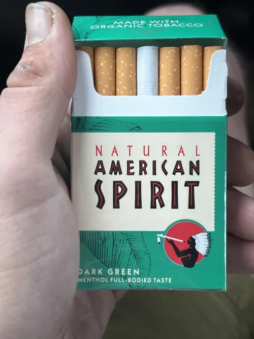 The middle cigarette has been my designated ‘lucky’ for the entirety of my adulthood. I’m a creature of habit, and love the ritual.