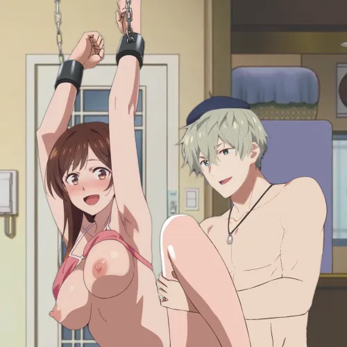 Umi has some fun with Chizuru 😆