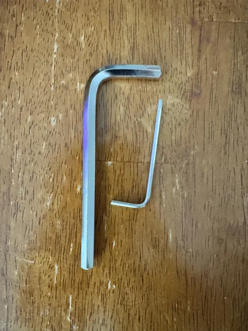 What is the second Allen key for?