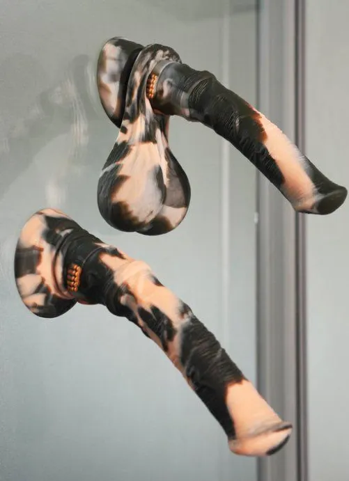 When playing, the balls will hit your butt as Hunter Jack swings.