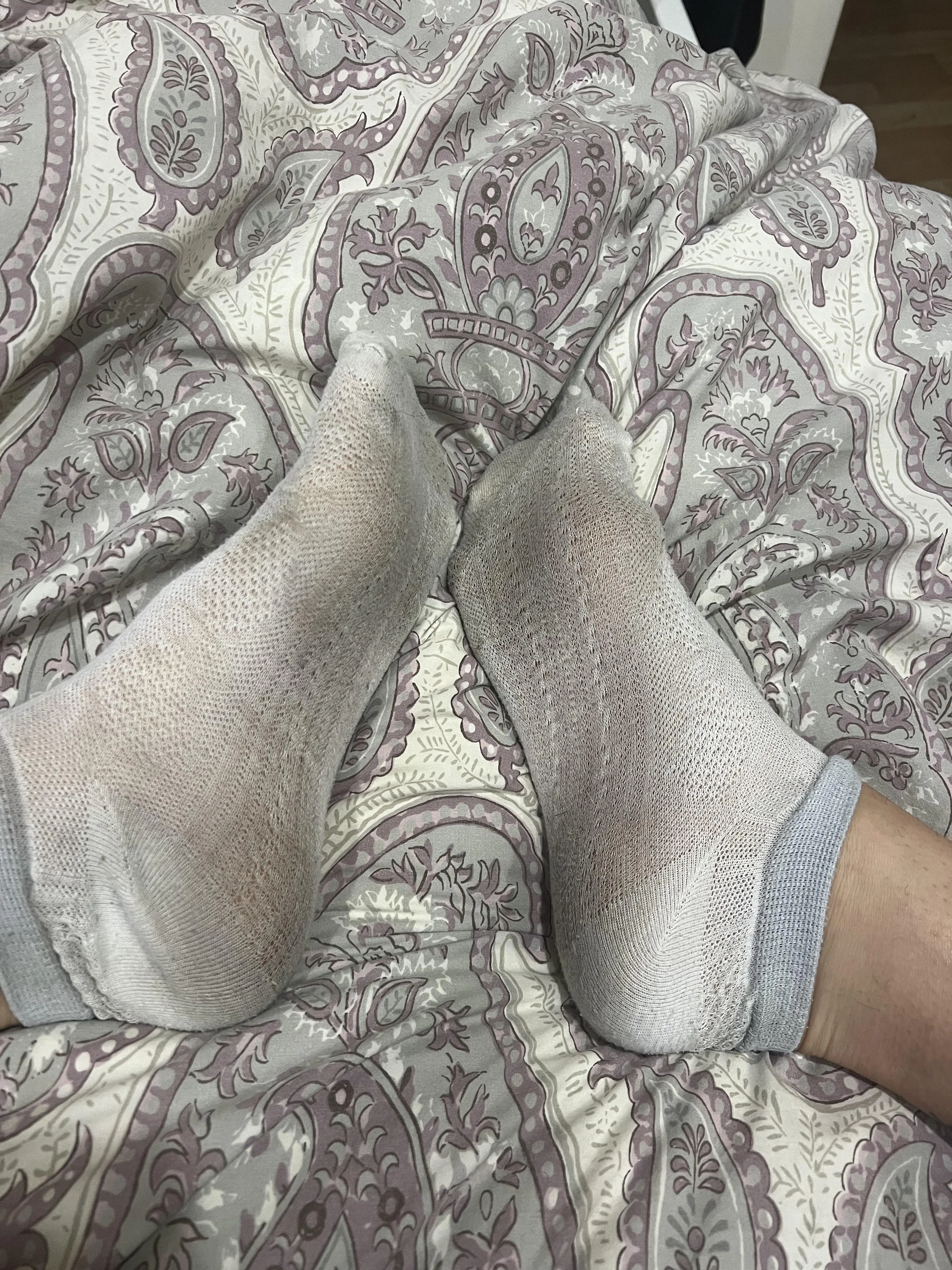 You know these sweaty workout socks belong in your face.