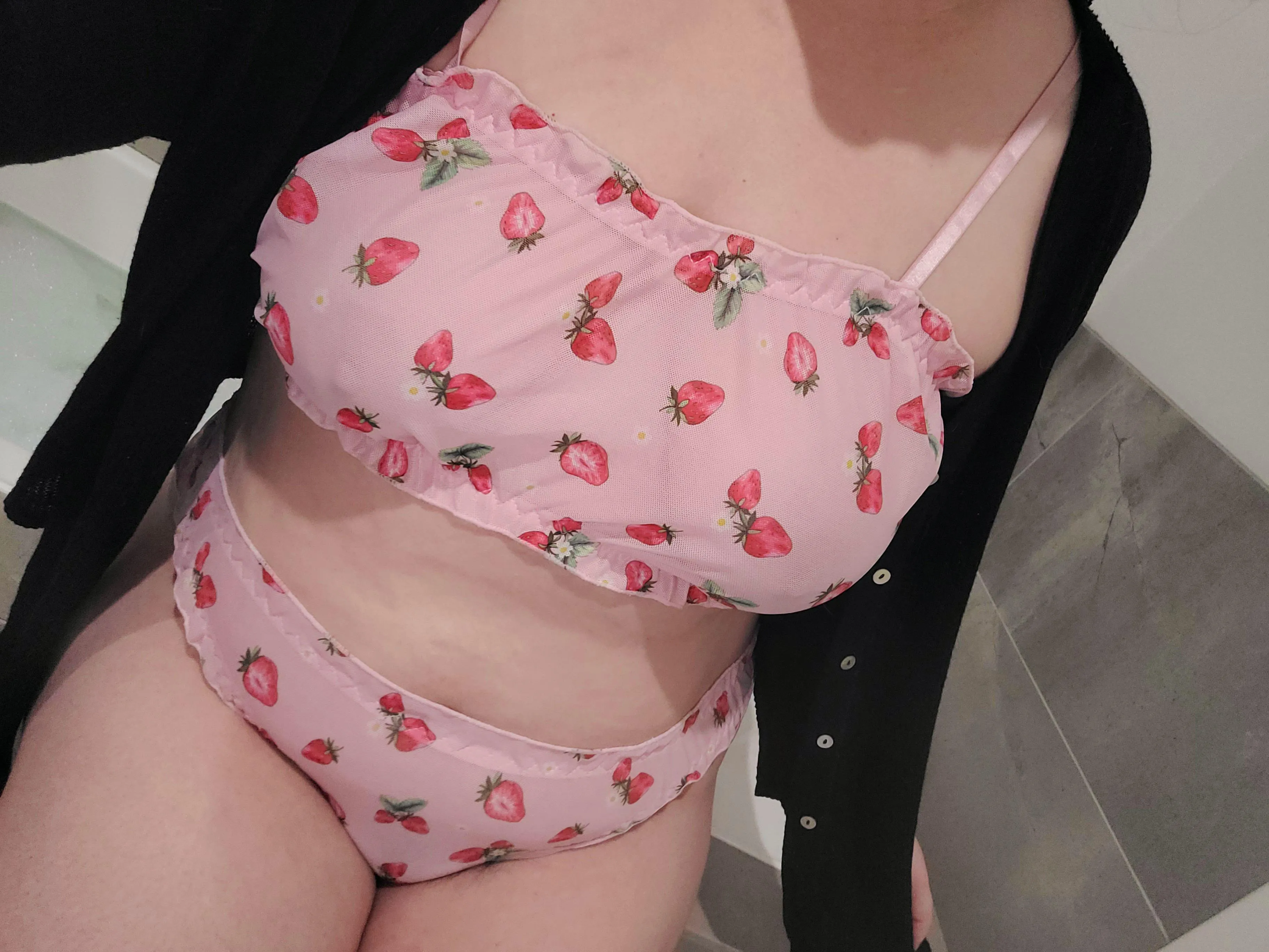 Don't I look so sweet when matching?