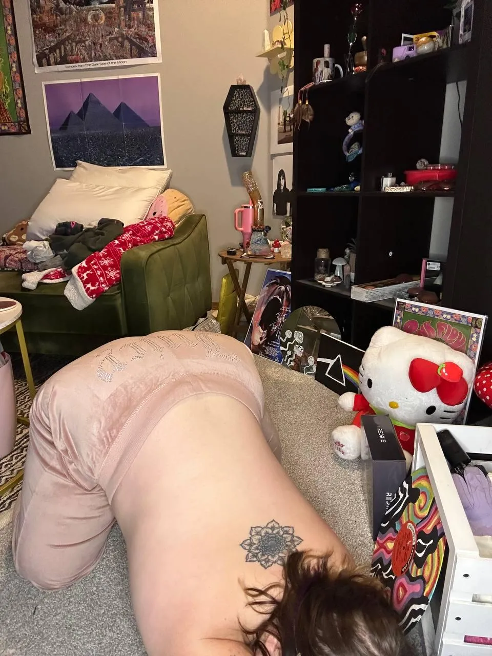 Fun fact I drew out that tat on 🍄 and got it tatted!