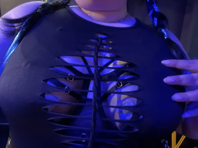 Gotta love the tears in this top