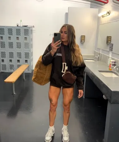 I can't dress too sexy at the gym or I will never get anything done.