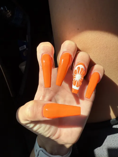 Juicy long nailsssss