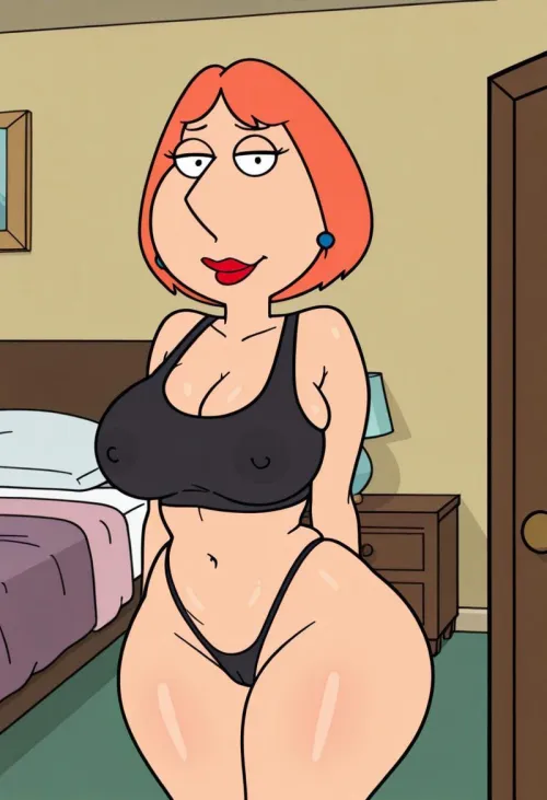 She says you can touch one place. Choose wisely.