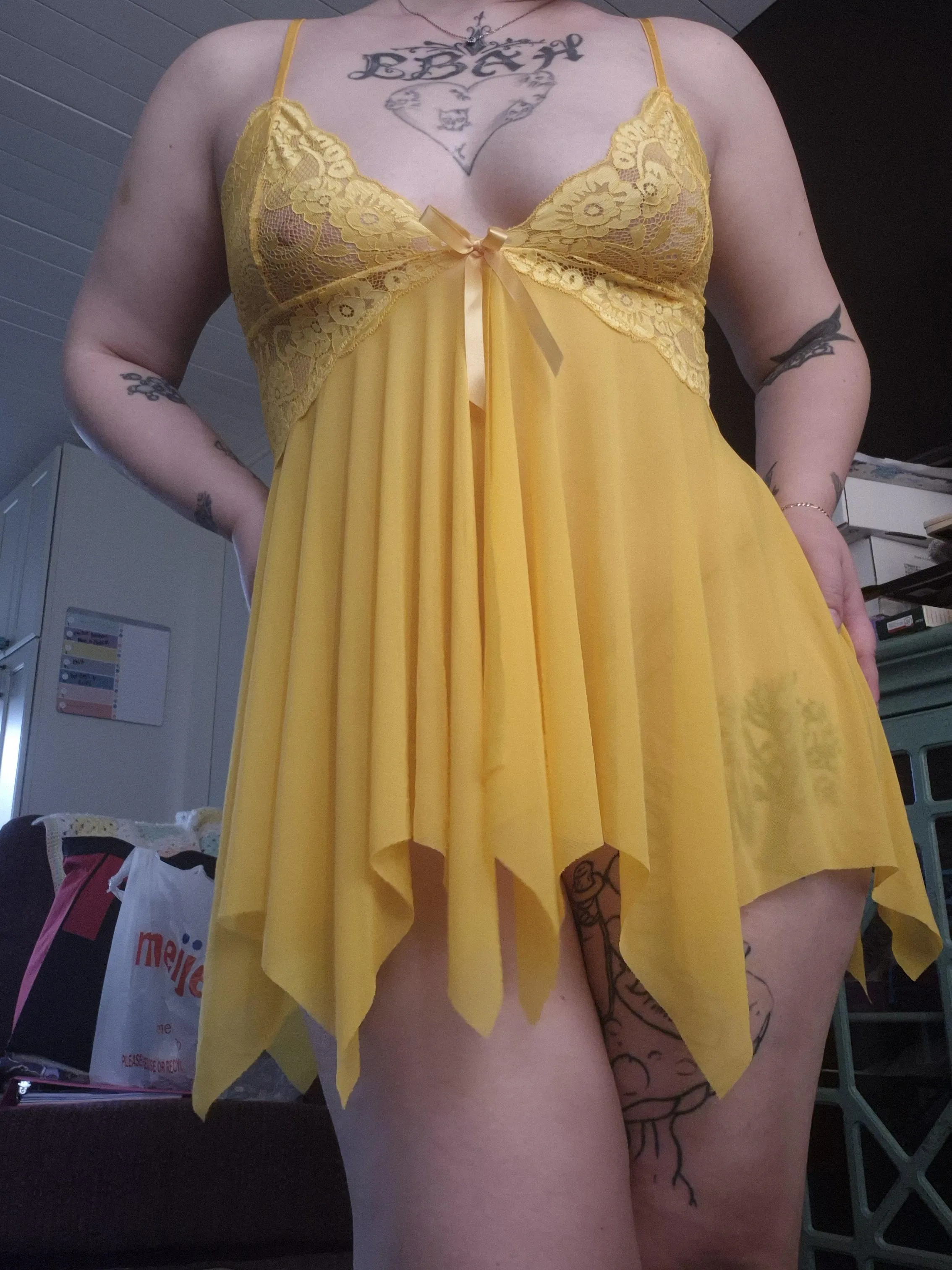 SoftDomme Trad-Wife Tease: Your Domestic Dream in Lace