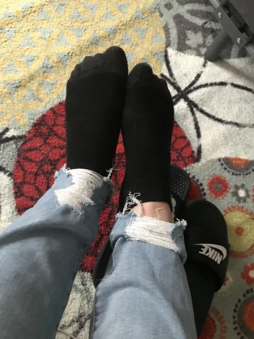 Stinky black socks