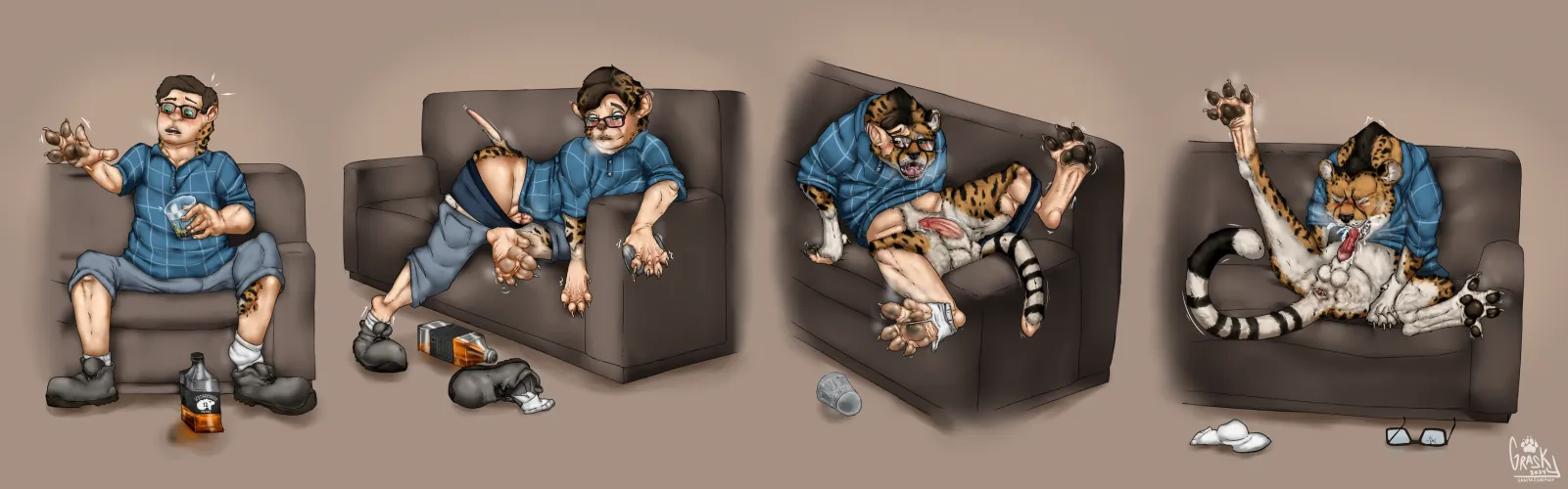 [Commission] Getting the King out of you (grasky) [M]