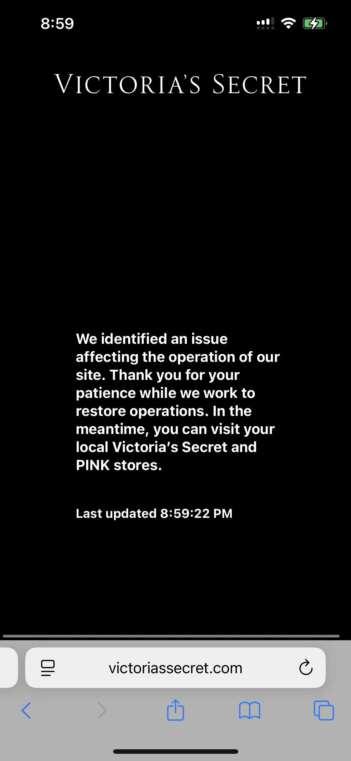 When will it be back?