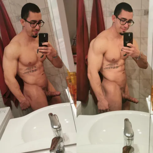 Can you spot the difference? 🖤