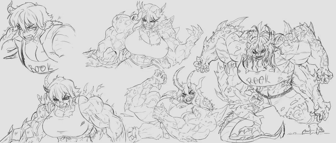 Ezma Enraged form transformation (@Leifr_Smidr)