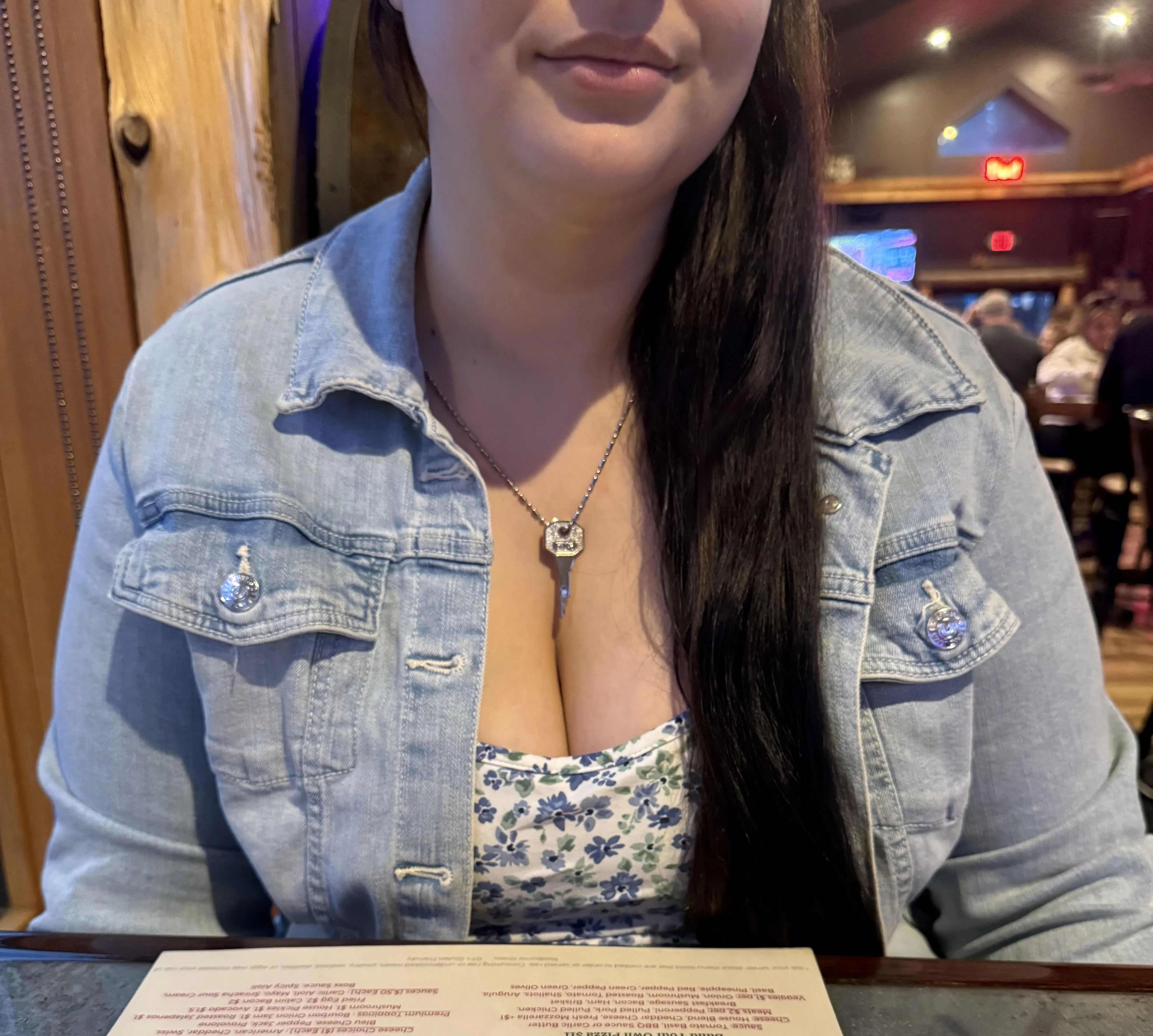 He’s always so desperate when I show off the key at dinner 😈.