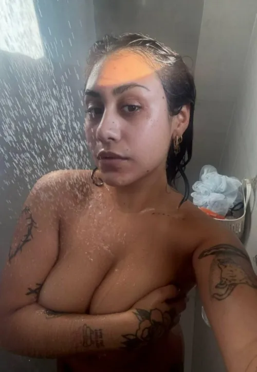 I love warm showers in the morning