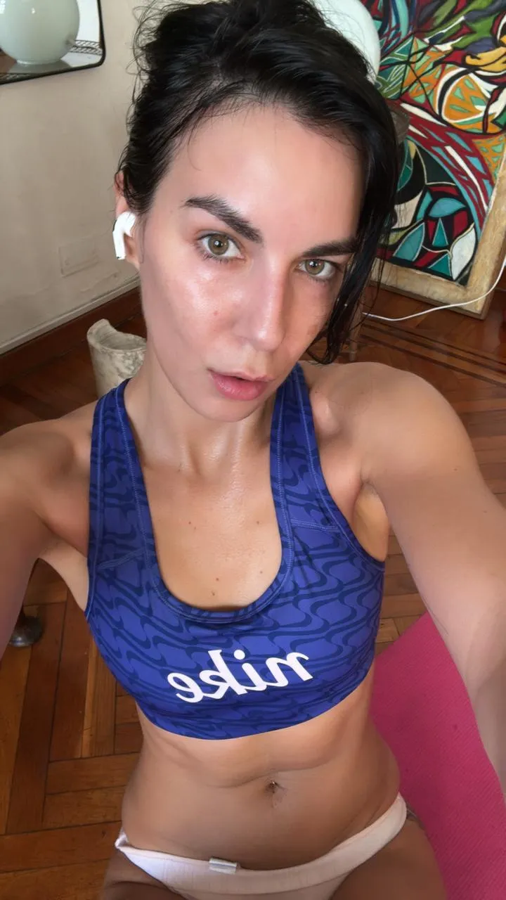 Today’s workout was a bit too intense