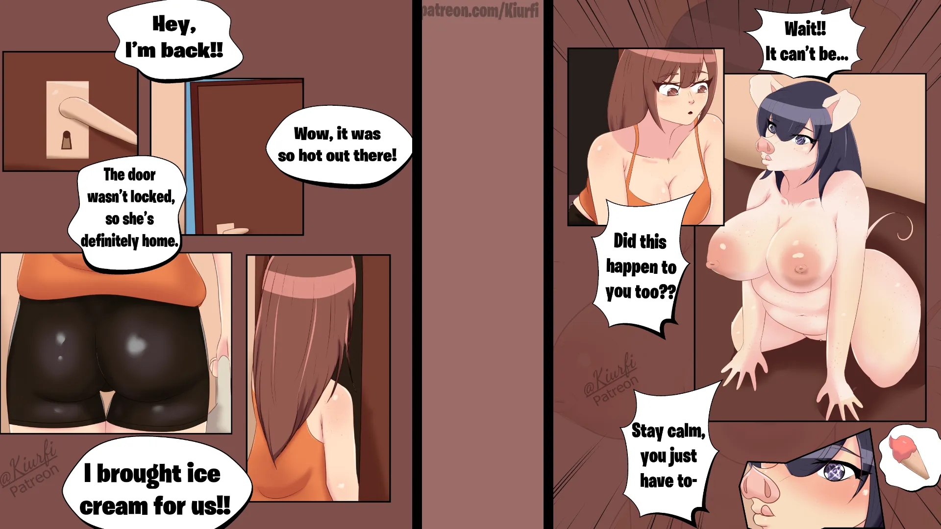 transformed into a piggy? (kiurfi)