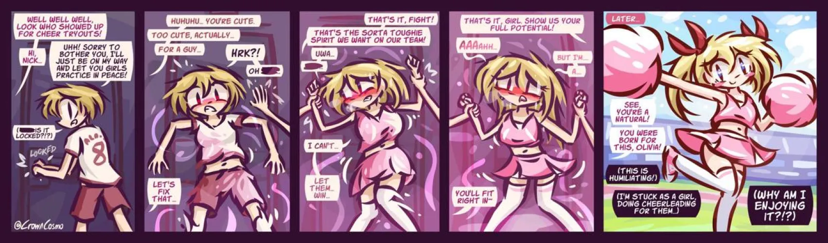 When you shout, when you scream, we'll wish you were on our team~! (CrownCosmo) [MTF]