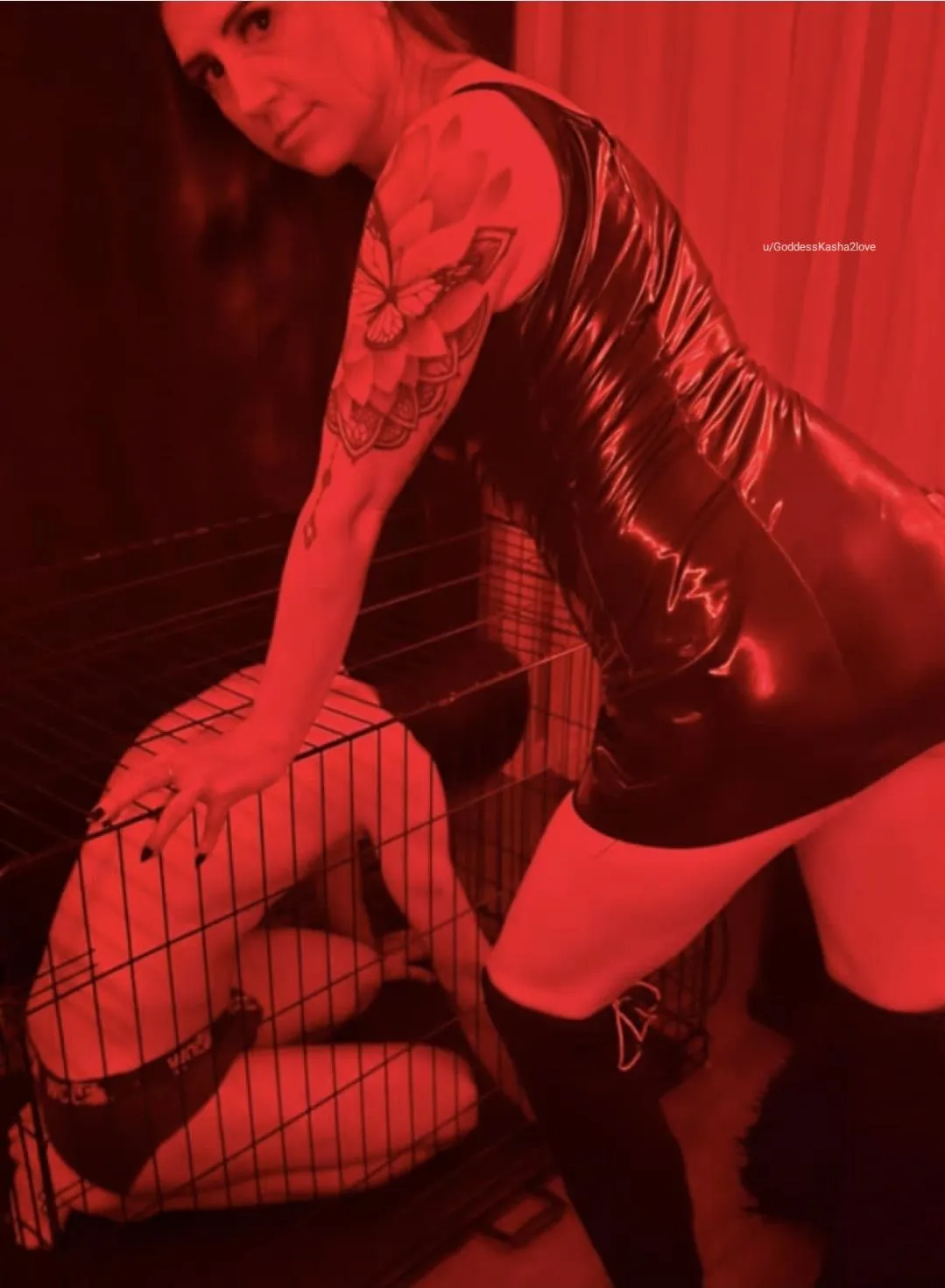 First caging went well as you can see:)