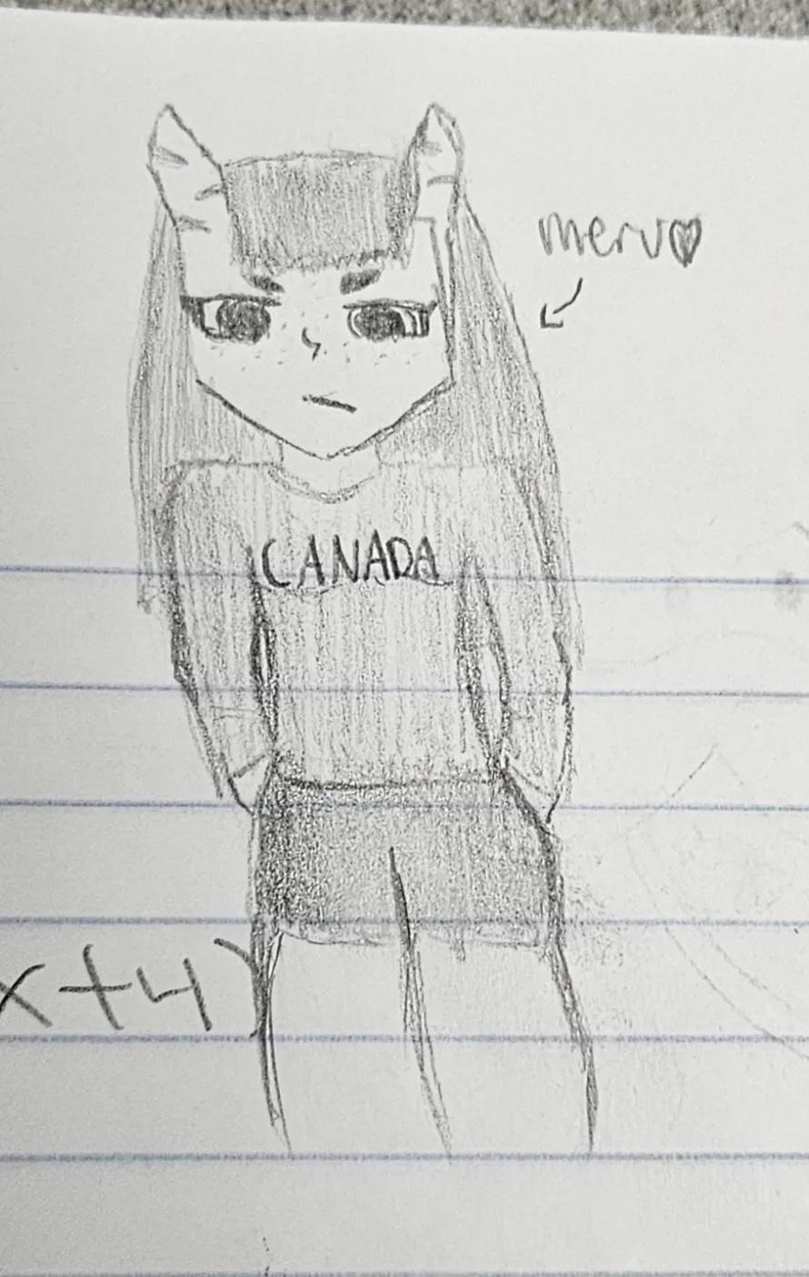 Got bored in math class and doodled meru (beginner)