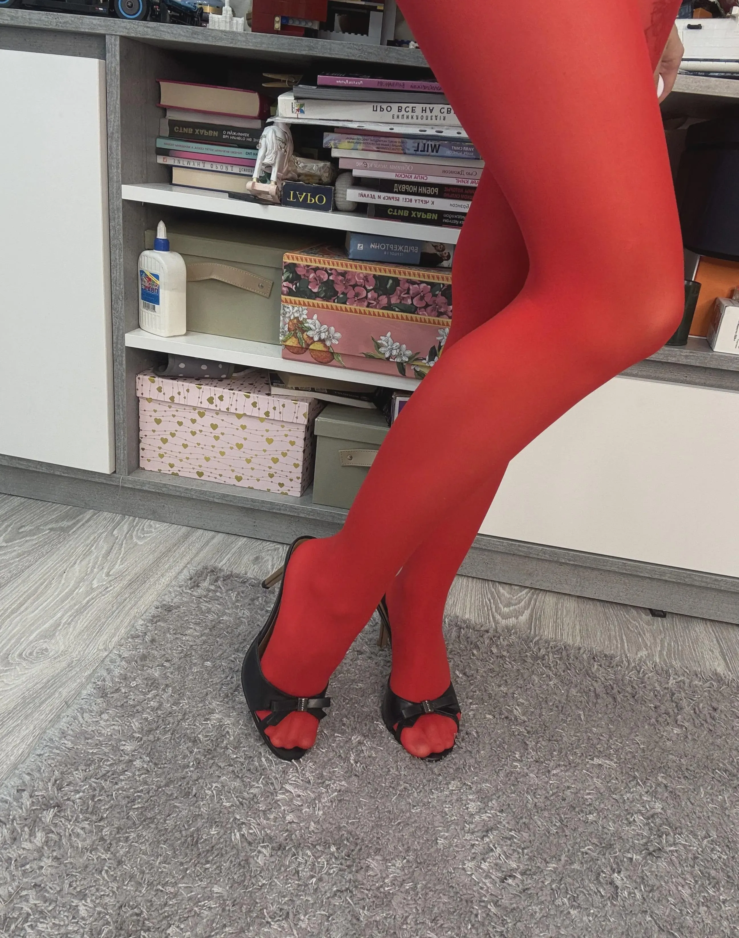 i love my legs and heels being admired