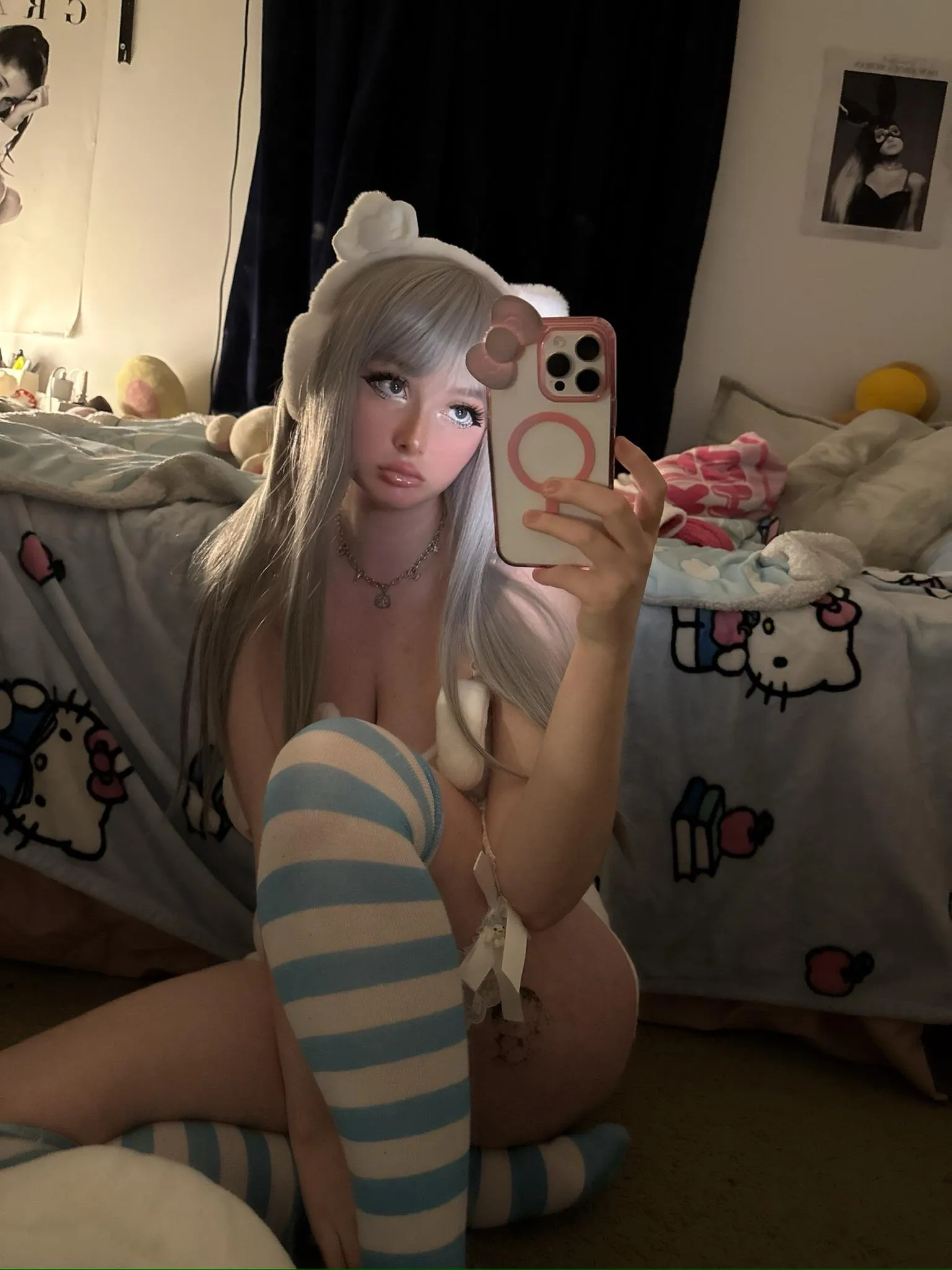 i see it gets u extra hard by just looking at my face