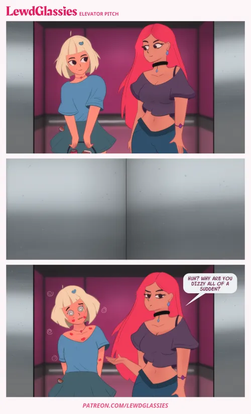 I wonder what happened behind those elevator doors [OC] [Original]