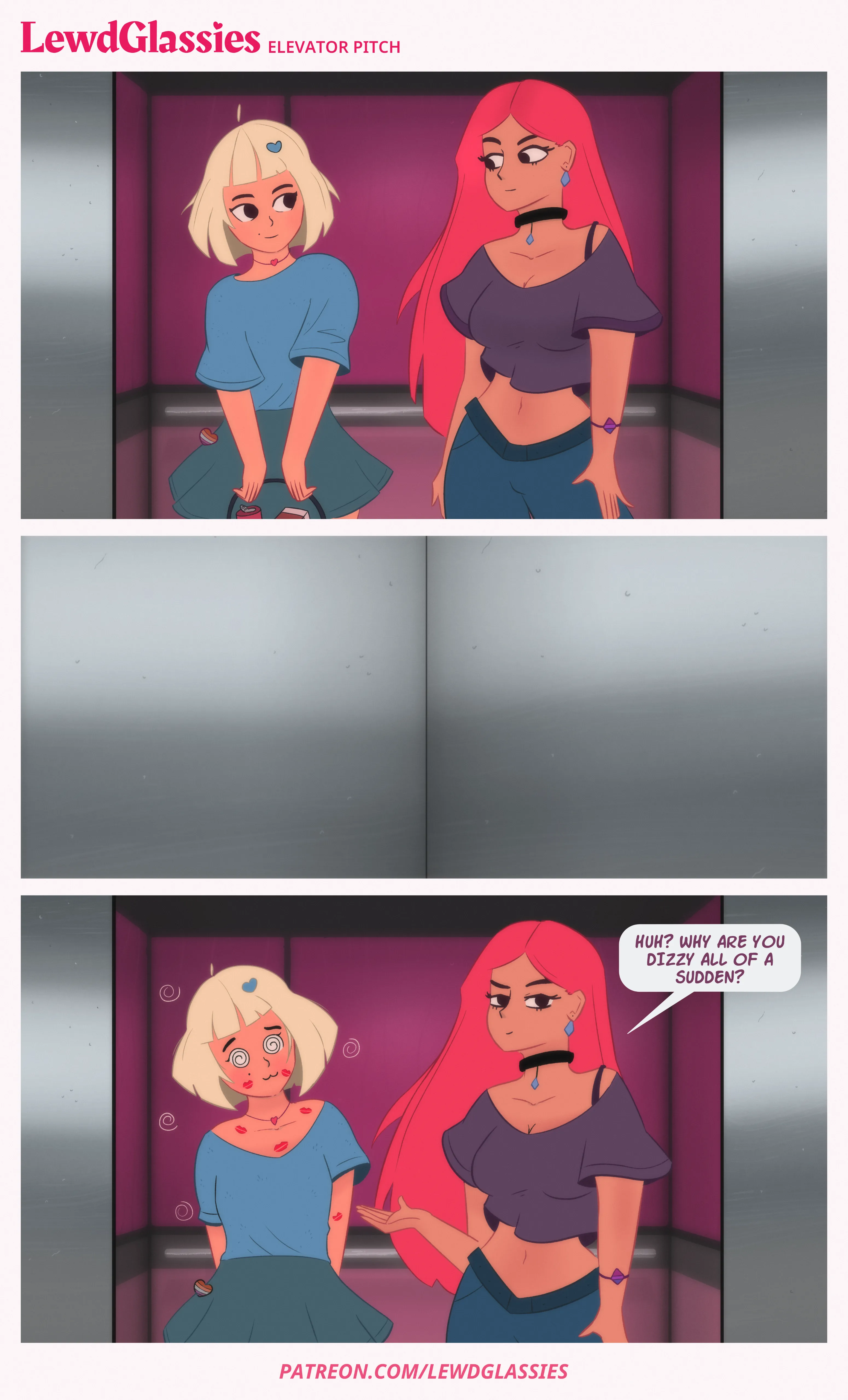 I wonder what happened behind those elevator doors [OC] [Original]