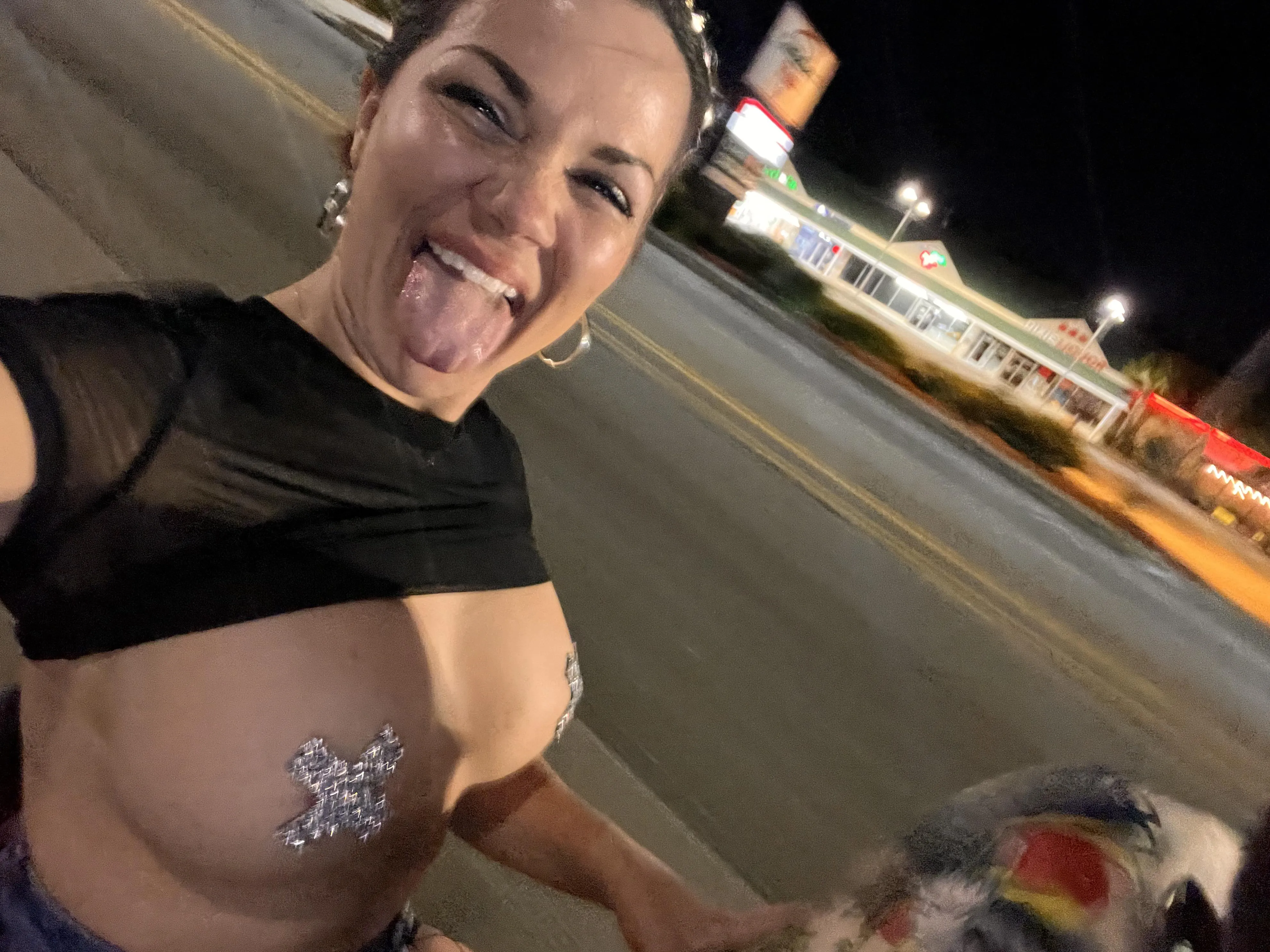 Titties out for bike week!