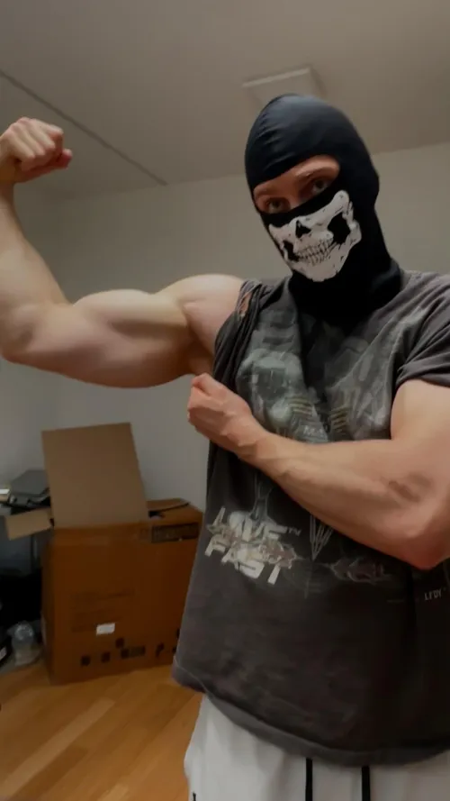 Would you sit before me and worship your god?