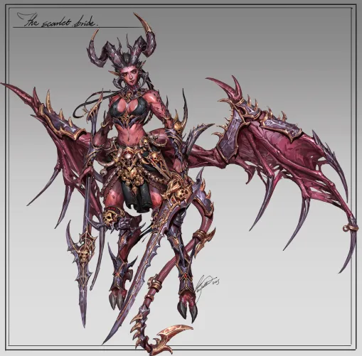 004-The Scarlet Bride by Wenmo Zhang