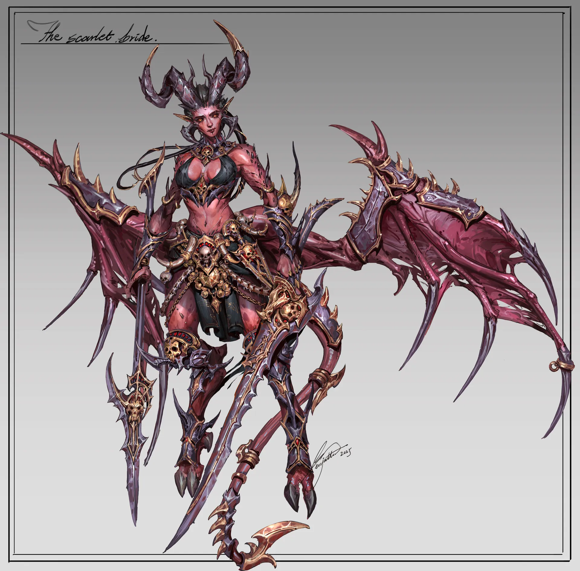 004-The Scarlet Bride by Wenmo Zhang