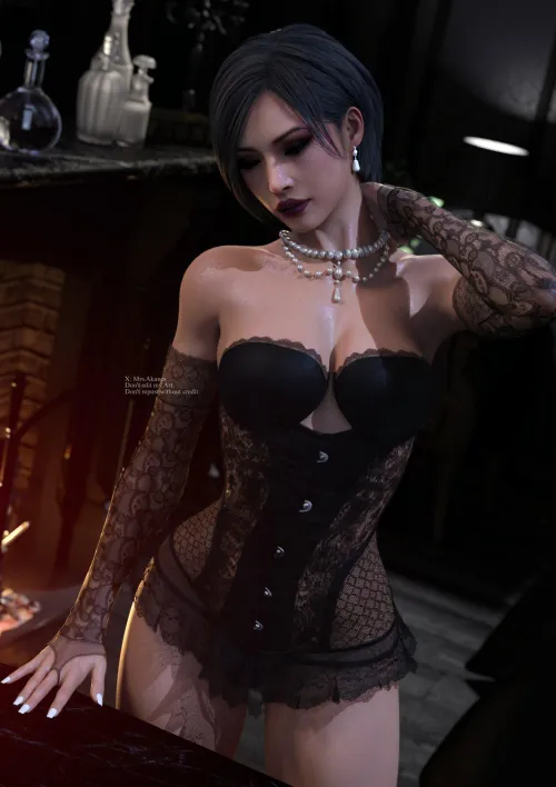 Ada in black (Akane Wong)