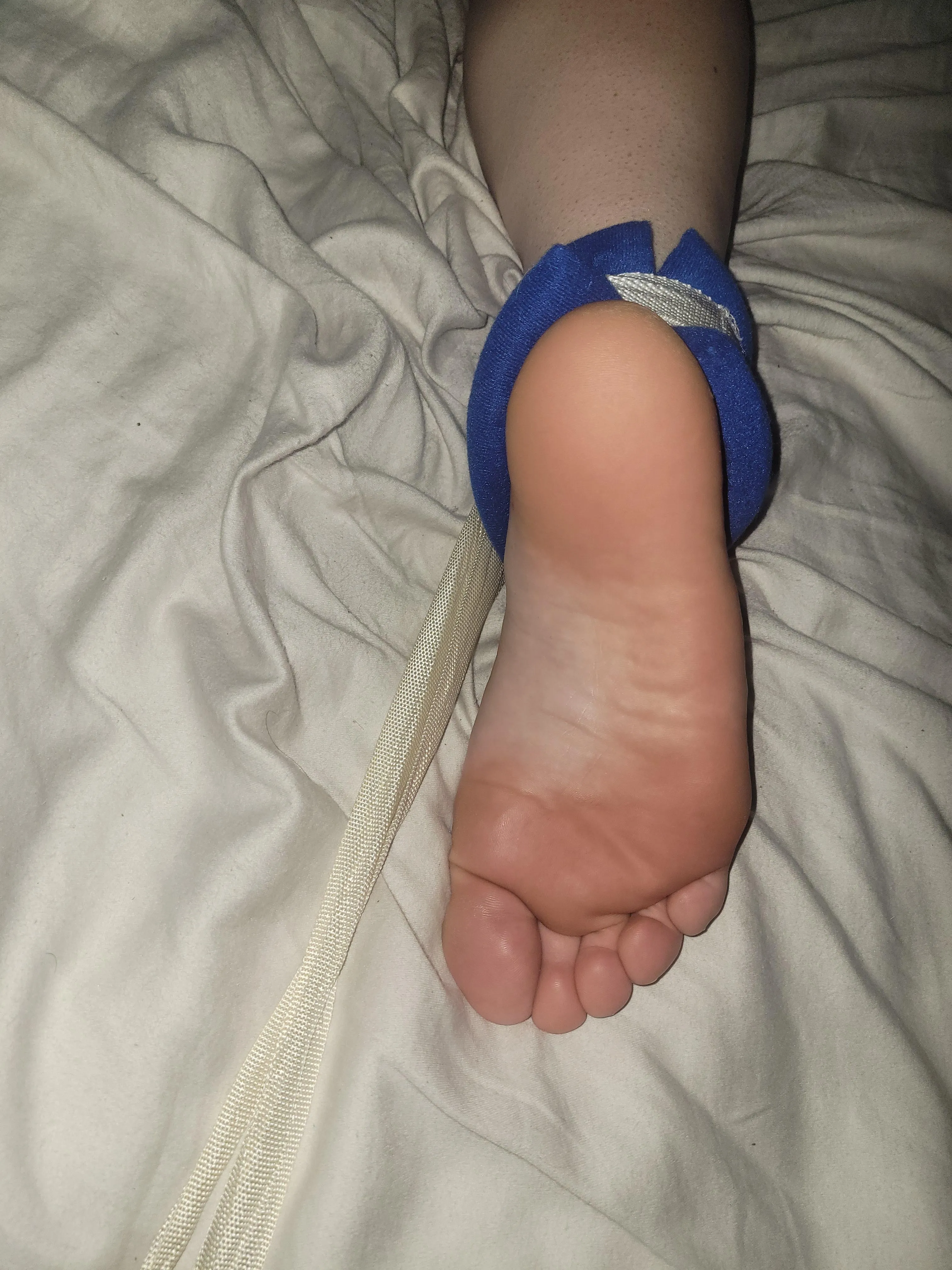 Foot worship and tickled