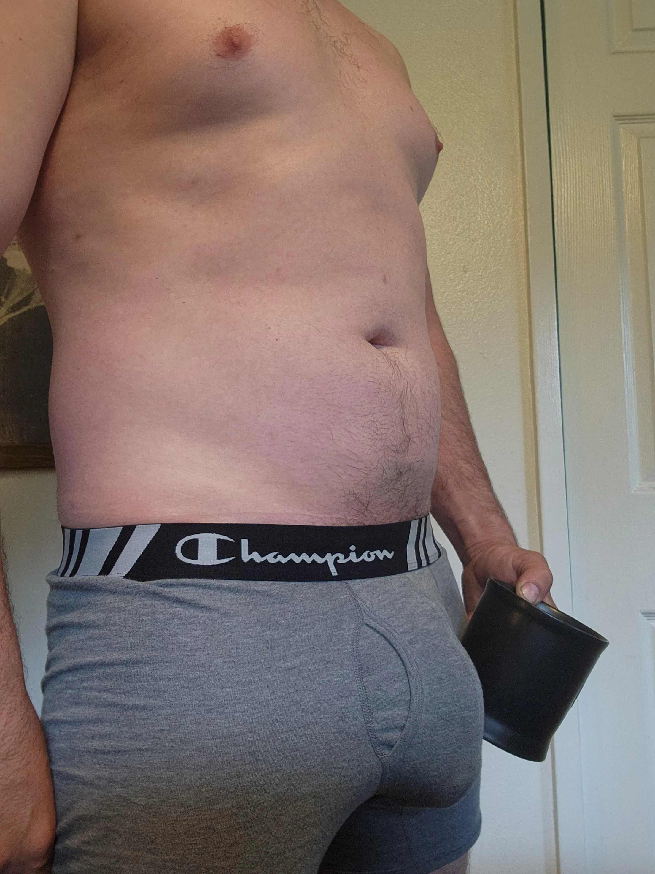 This is how daddy wakes you up when you've been good 😘